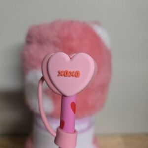 Valentines Straw-Covers